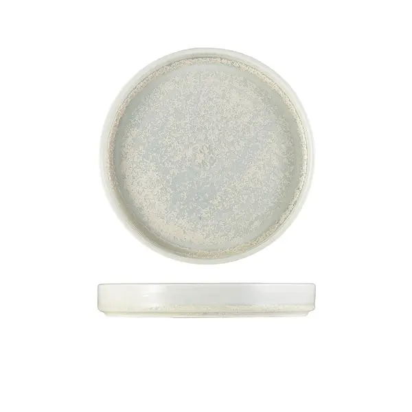 Terra Porcelain Pearl Round Presentation Plate – 18 Cm, Set Of 6 1