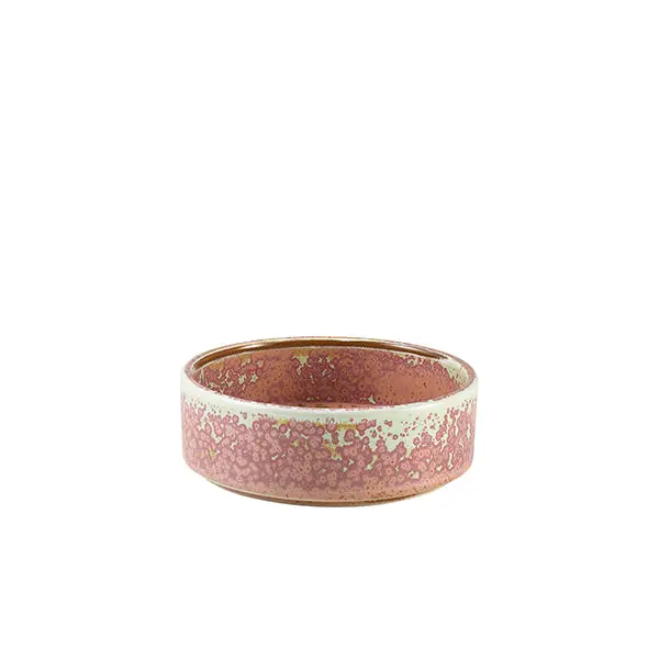 Terra Porcelain Rose-Embellished Presentation Bowl – 13 Cm – Set Of 6 1