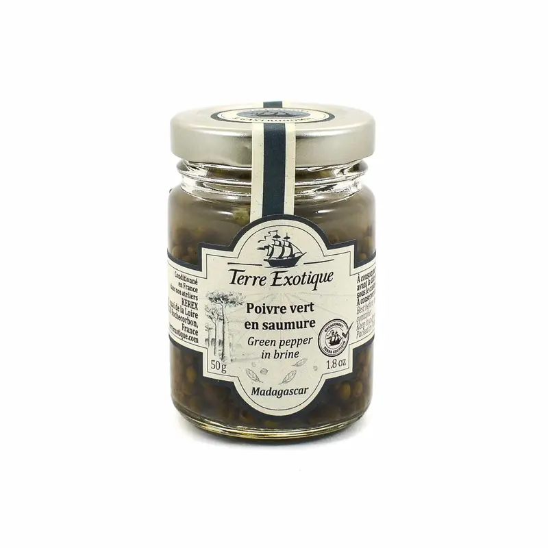 Terre Exotique Drained Green Peppers In Brine (50 G) 1
