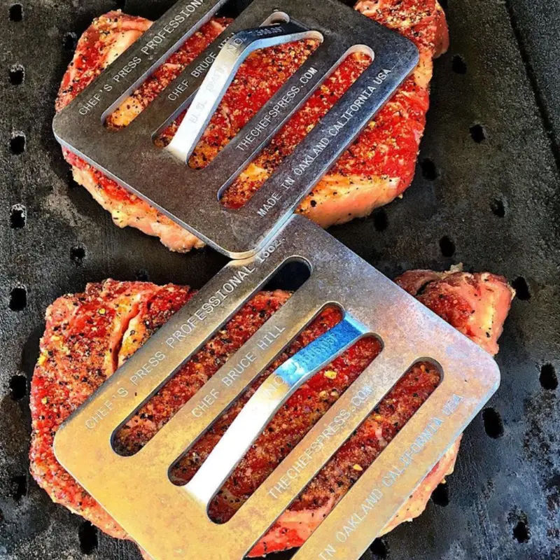 The Chef’S Press – Heavy-Duty Stainless Steel Panini & Sandwich Press 1