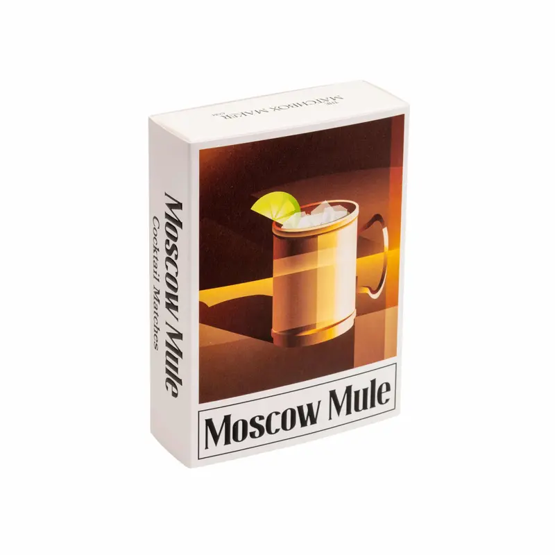 The Matchbox Maker Moscow Mule Inspired Luxury Safety Matches 1