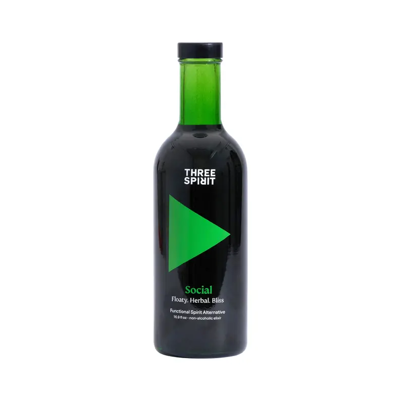 Three Spirit The Social Elixir – Herbal Zero-Proof Spirit, 500Ml 1