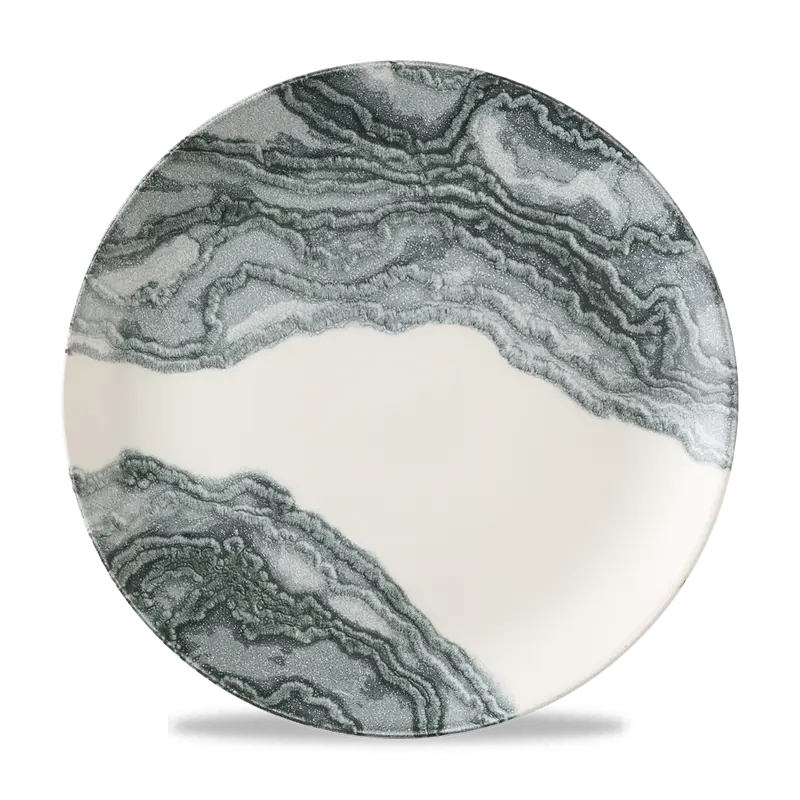 Tide Black Evolve Coupe Platter – 11.25 Inch, Pack Of 12 1