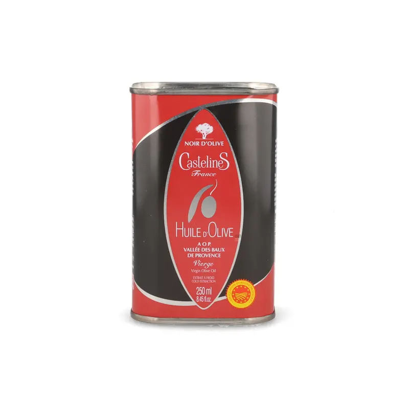 Tin-Packaged Virgin Black Olive Oil From Vallée Des Baux De Provence, 250Ml 1