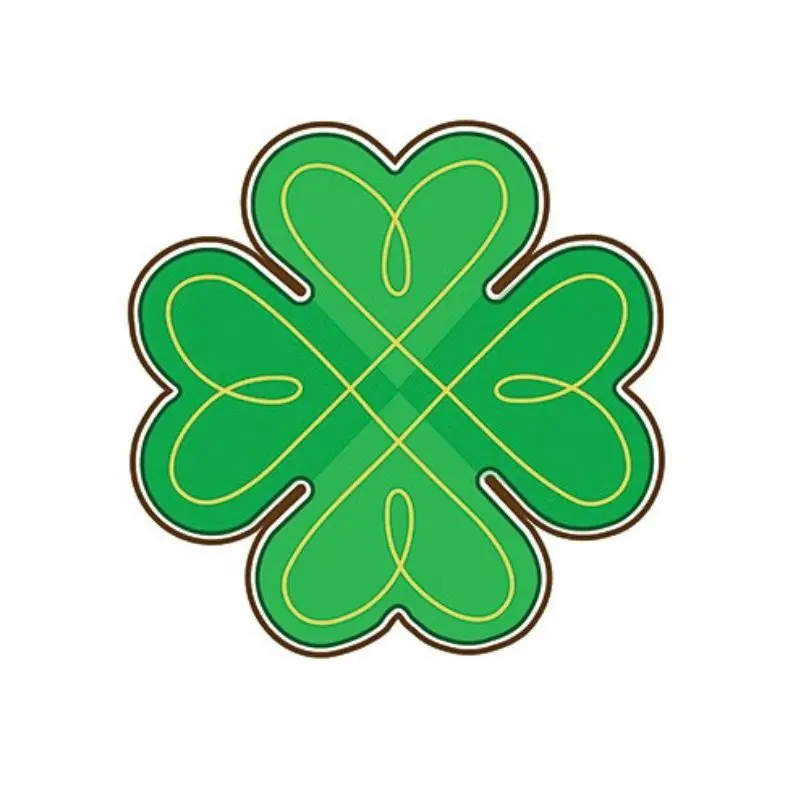Tiny Four-Leaf Clover Cookie Cutter – Lucie Bakes 1