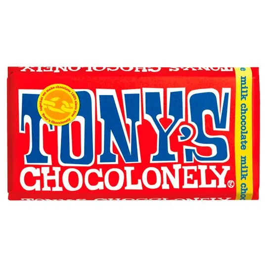 Tony’S Chocolonely Classic Milk Chocolate Bars – 15-Count Box (180G Each) 1