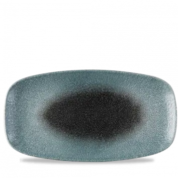 Topaz Quartz Chefs Oblong Serving Plate – 13.875 X 7.375 Inches, Pack Of 6 1