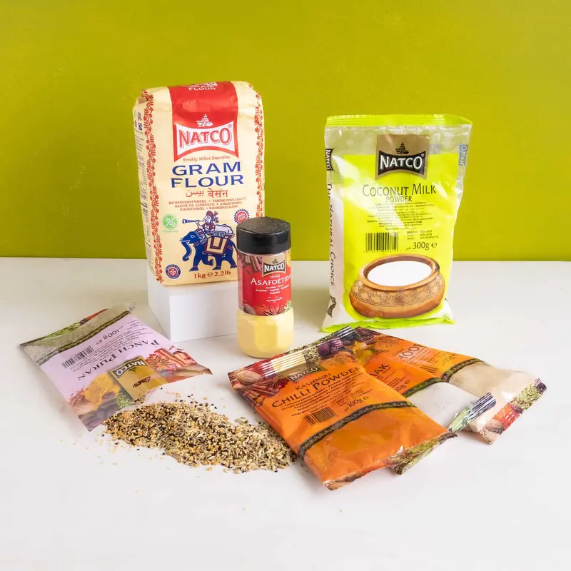 Traditional Indian Pantry Staples Collection 1