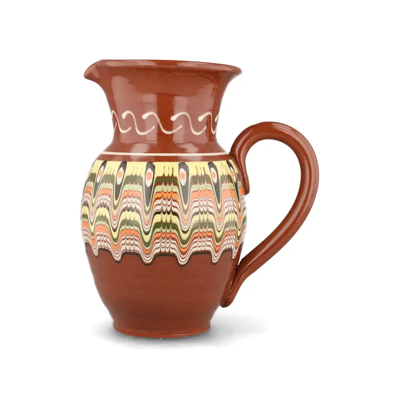Troyan Chestnut 1L Ceramic Pitcher For Serving 1