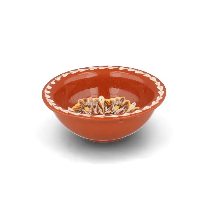 Troyan Chestnut Glazed Sauce Bowl – 10Cm Diameter 1