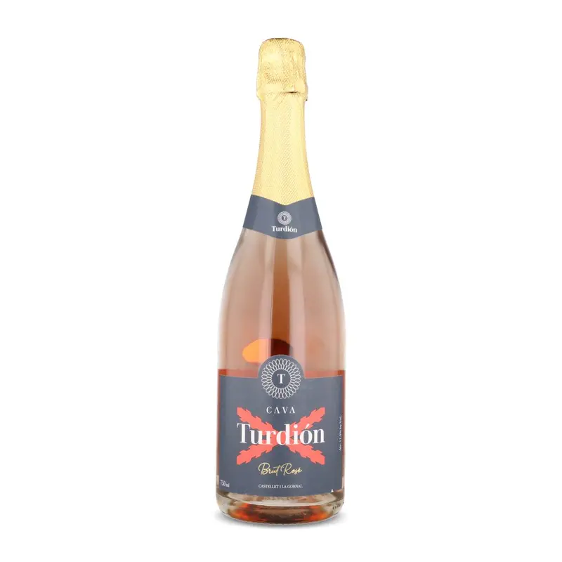 Turdion Cava Brut Rosé – 750Ml Dry Sparkling Rosé From Catalonia 1