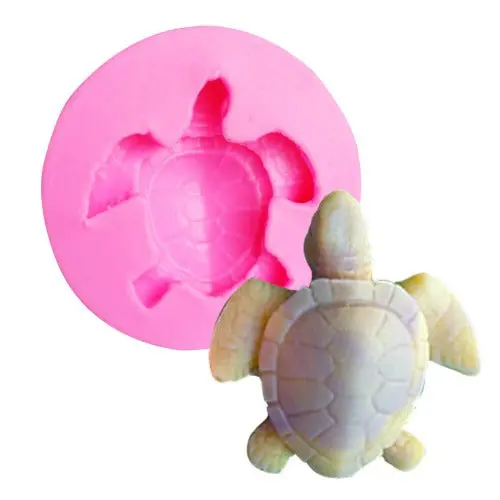 Turtle-Shaped Silicone Baking Mold 1