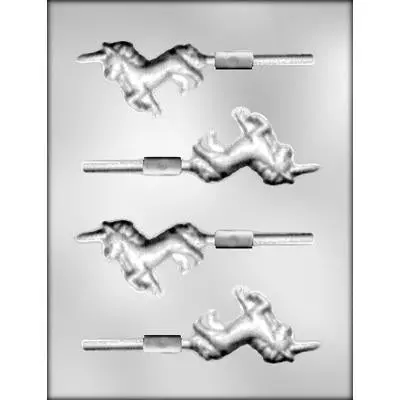 Unicorn-Shaped Chocolate Mold For Themed Confections 1