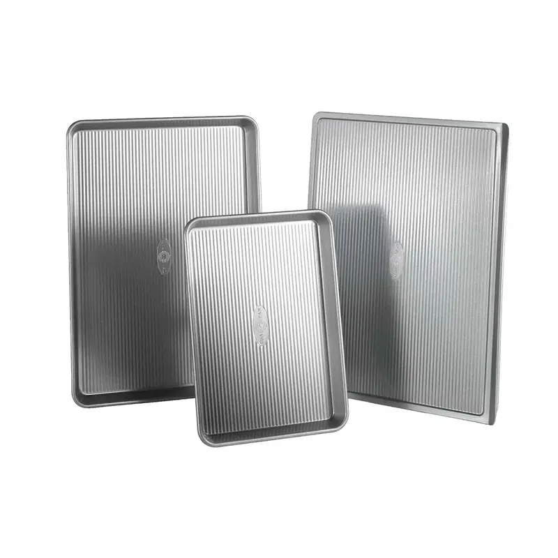 Usa Pan 3-Piece Bakeware Set – Versatile Non-Stick Essentials 1