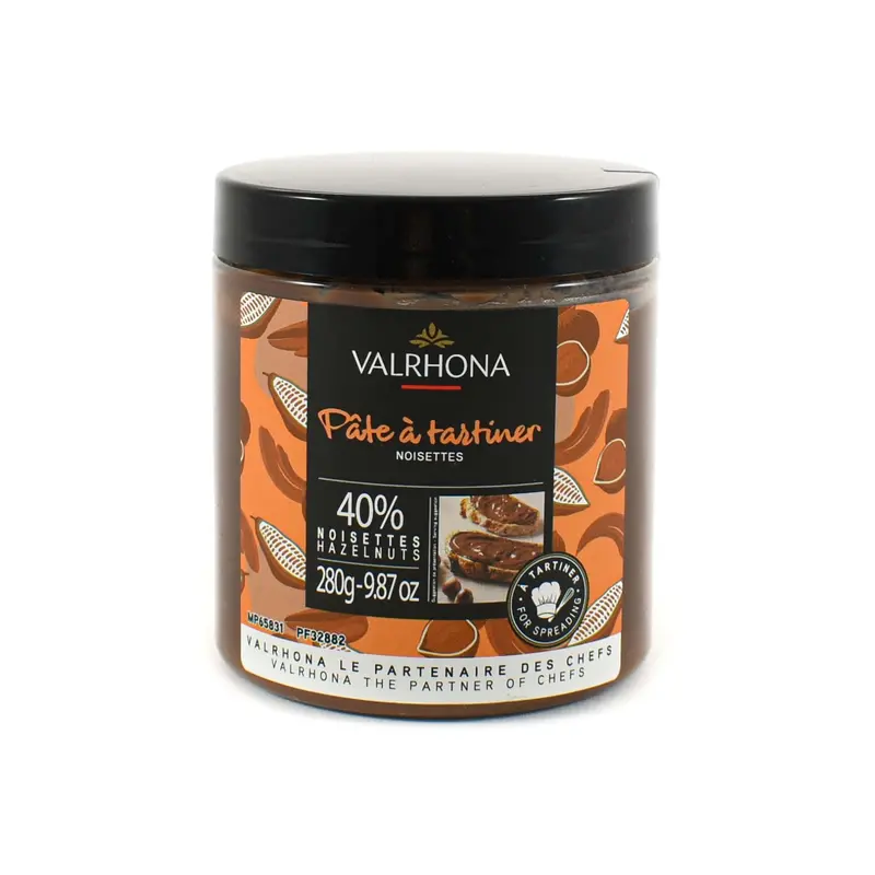Valrhona Hazelnut Chocolate Spread (40% Cocoa), 280G 1