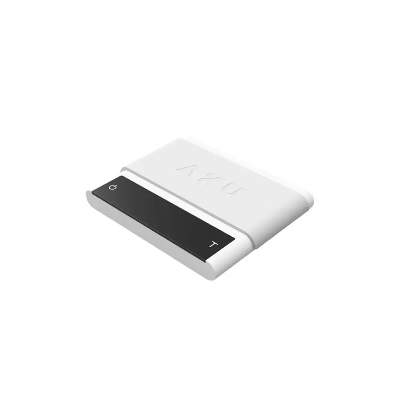Varia Aku Mini Scale – Compact White Digital Coffee Scale 1
