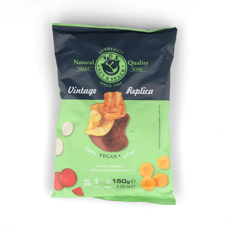 Vegan Vegetable Crisps – Assorted Root Veg Blend, Gluten-Free & 150G Pack 1
