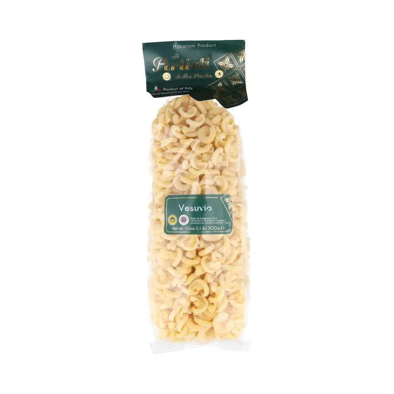 Vesuvio Pasta Igp By Gli Artisti Della Pasta – Bold Tubular Form, 500G 1