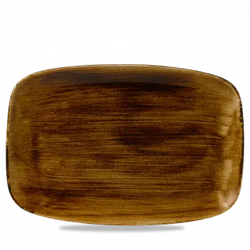 Vintage Copper Stonecast Large Oblong Chefs Plate – 13.5" X 9.25", Pack Of 6 1