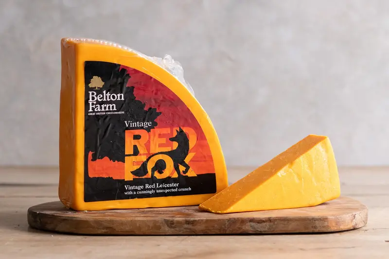 Vintage Red Fox Red Leicester Cheese 1