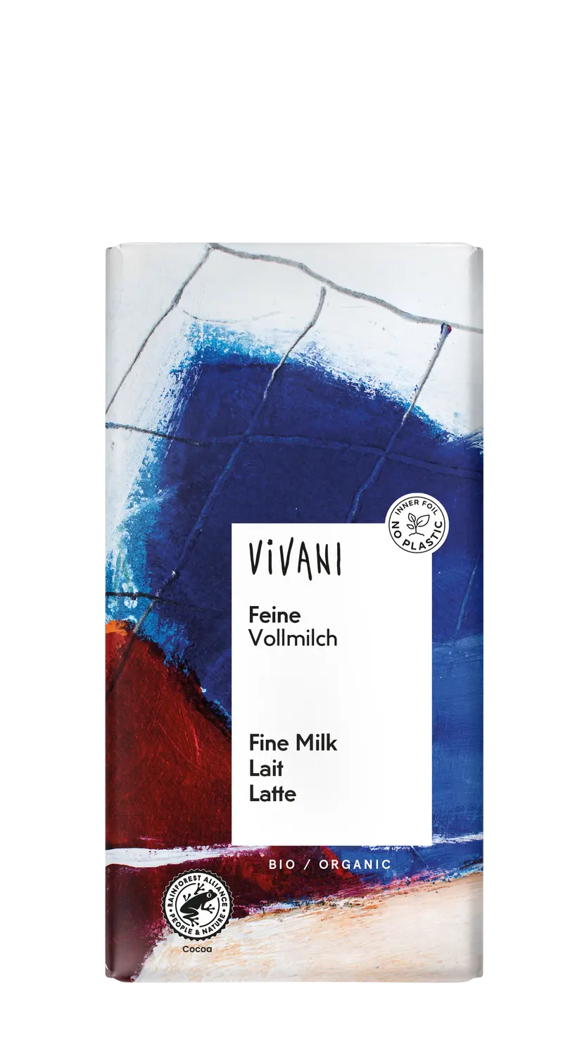Vivani Classic Milk Chocolate Bar – 10-Pack (100G Each) 1
