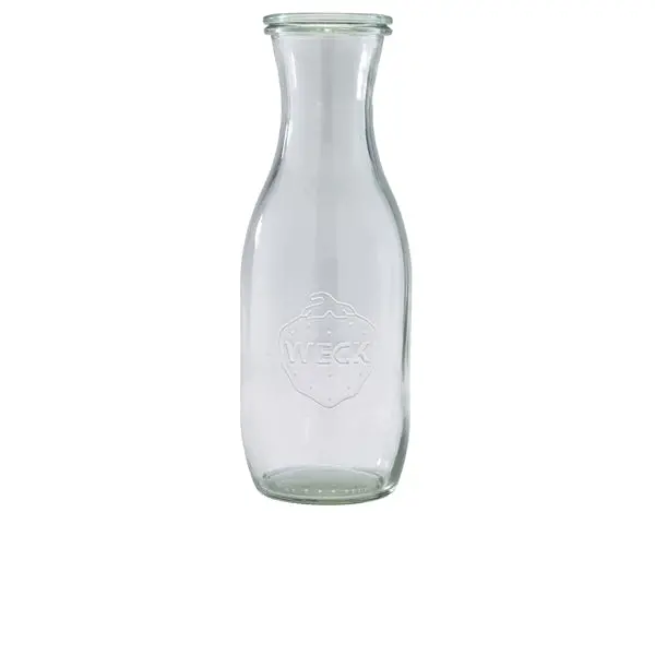 Weck 1-Litre Juice Preservation Jar – 35.2Oz, 6Cm Diameter, Pack Of 6 1