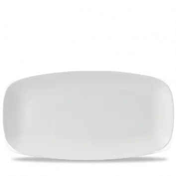 White Chefs Oblong Serving Plate – 13.875 X 7.375 Inches, Pack Of 6 1