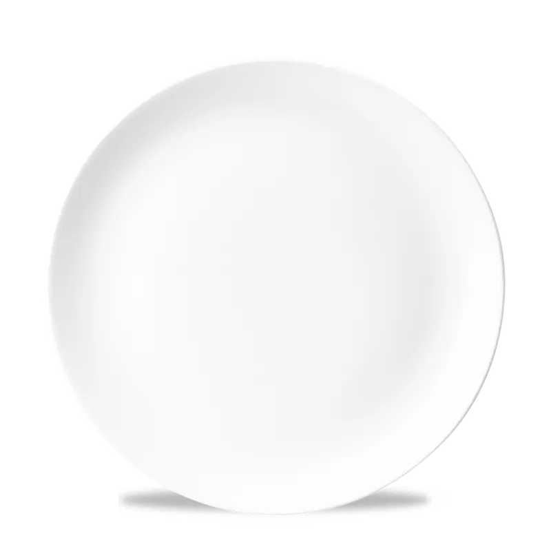 White Evolve Coupe Dinner Plate – 9 In (22.9 Cm) Diameter (Pack Of 12) 1