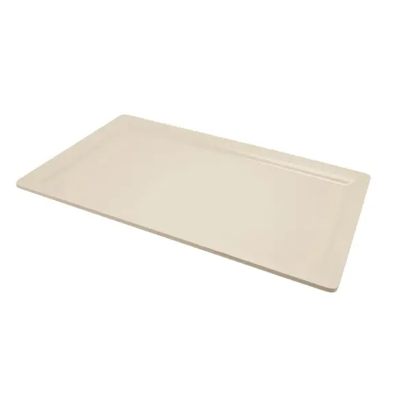 White Gn 1/1 Melamine Platter – 53 × 32 Cm Commercial-Grade Tray 1