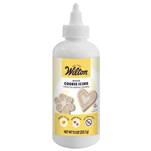 White Vanilla Cookie Icing – Smooth Finish 1