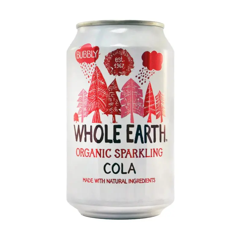 Whole Earth Organic Sparkling Cola – 24 × 330Ml Naturally Flavoured Soft Drink 1