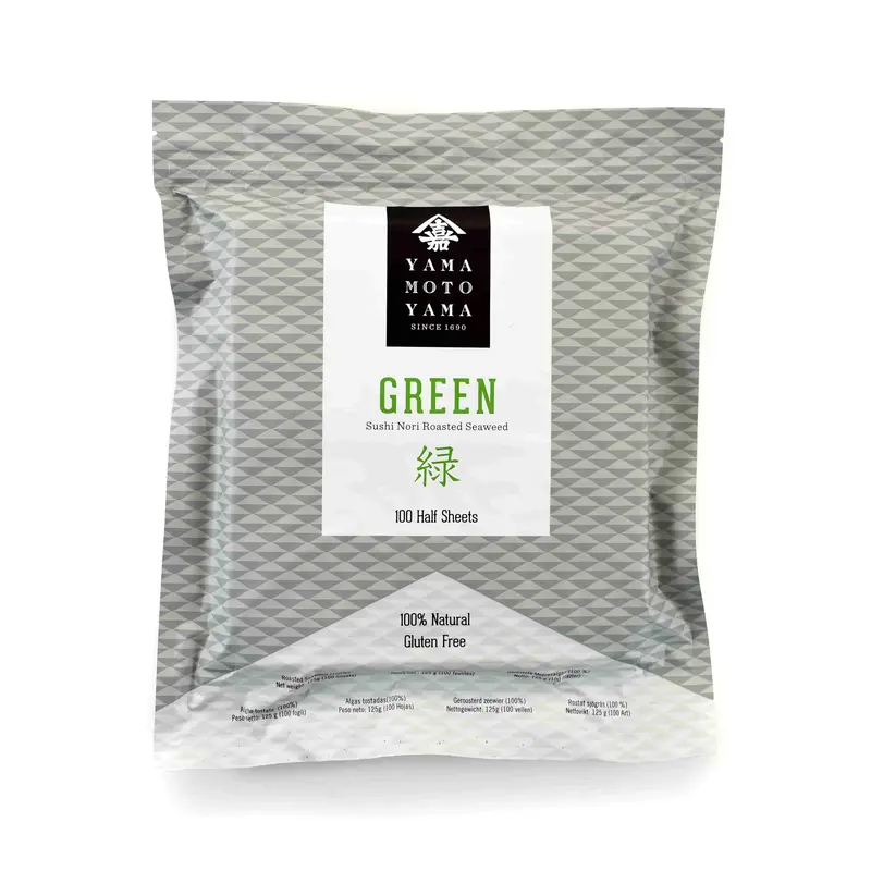 Yakizushinori Half-Cut Roasted Nori – 100 Sheets 1