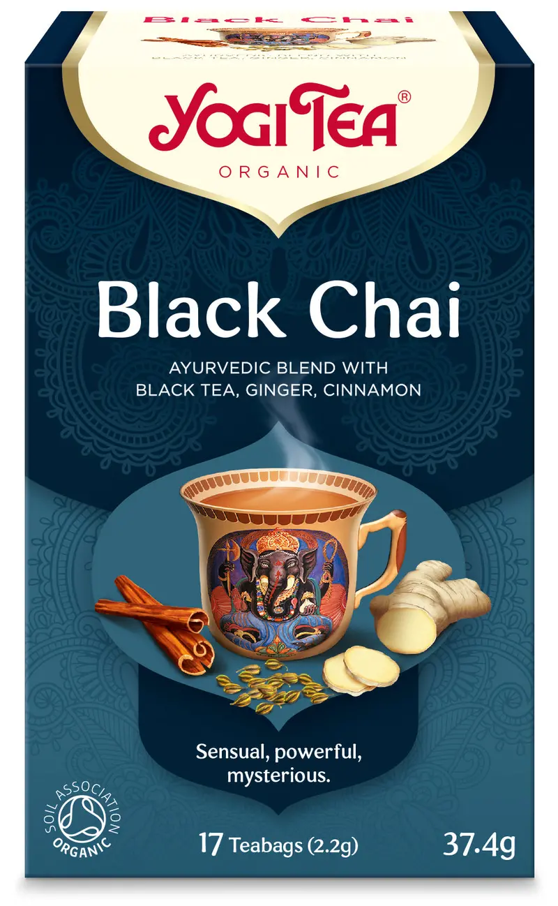 Yogi Black Chai Classic Tea – 17-Count Box (Pack Of 6) 1