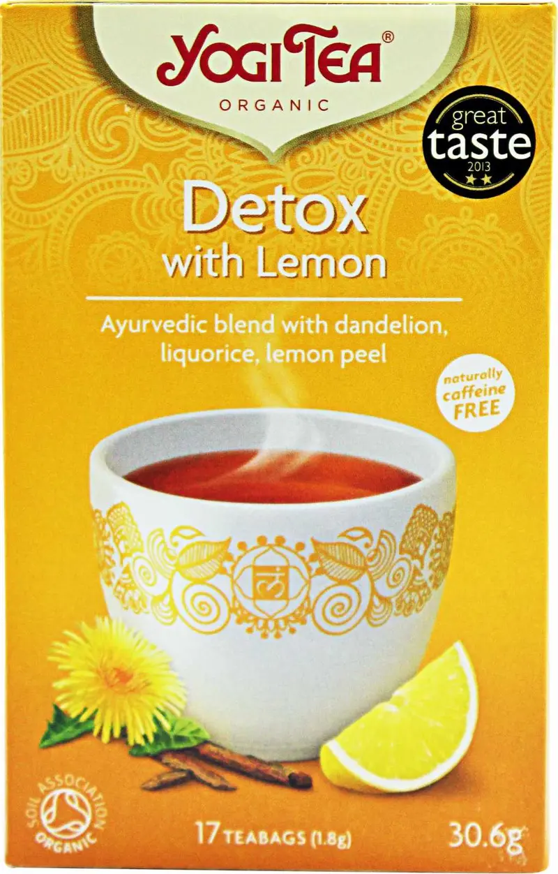Yogi Detox Herbal Tea With Lemon – 17-Count Box (Pack Of 6) 1