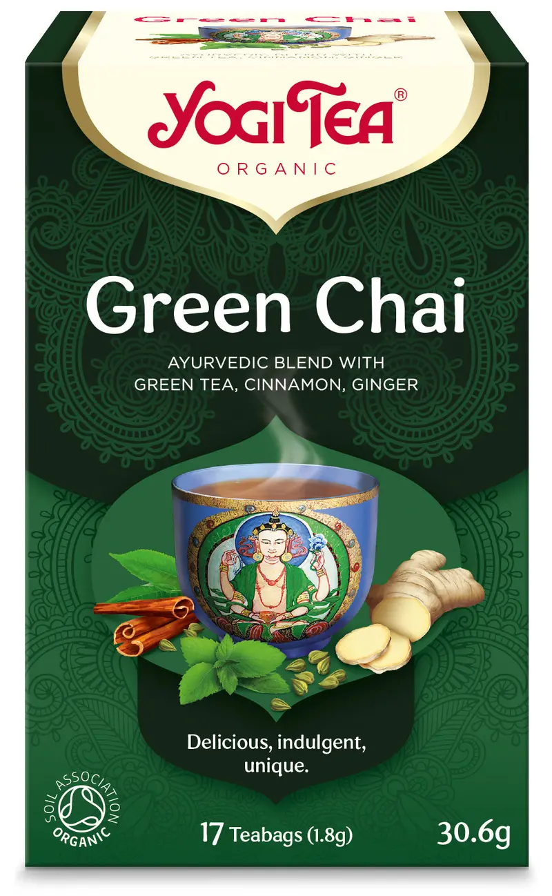 Yogi Green Chai Spiced Tea – 17-Count Box (Pack Of 6) 1