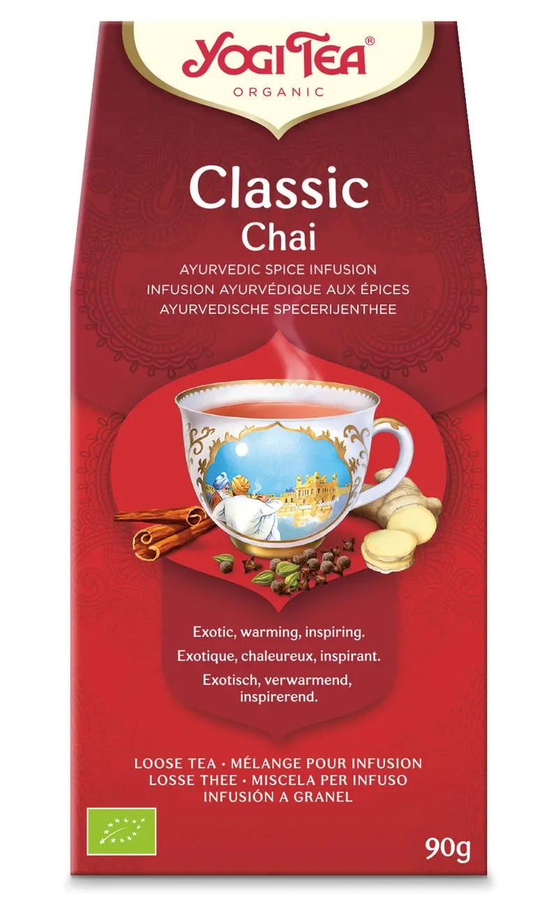 Yogi Tea Classic Spiced Chai Tea Bags – 8 Boxes × 90G 1