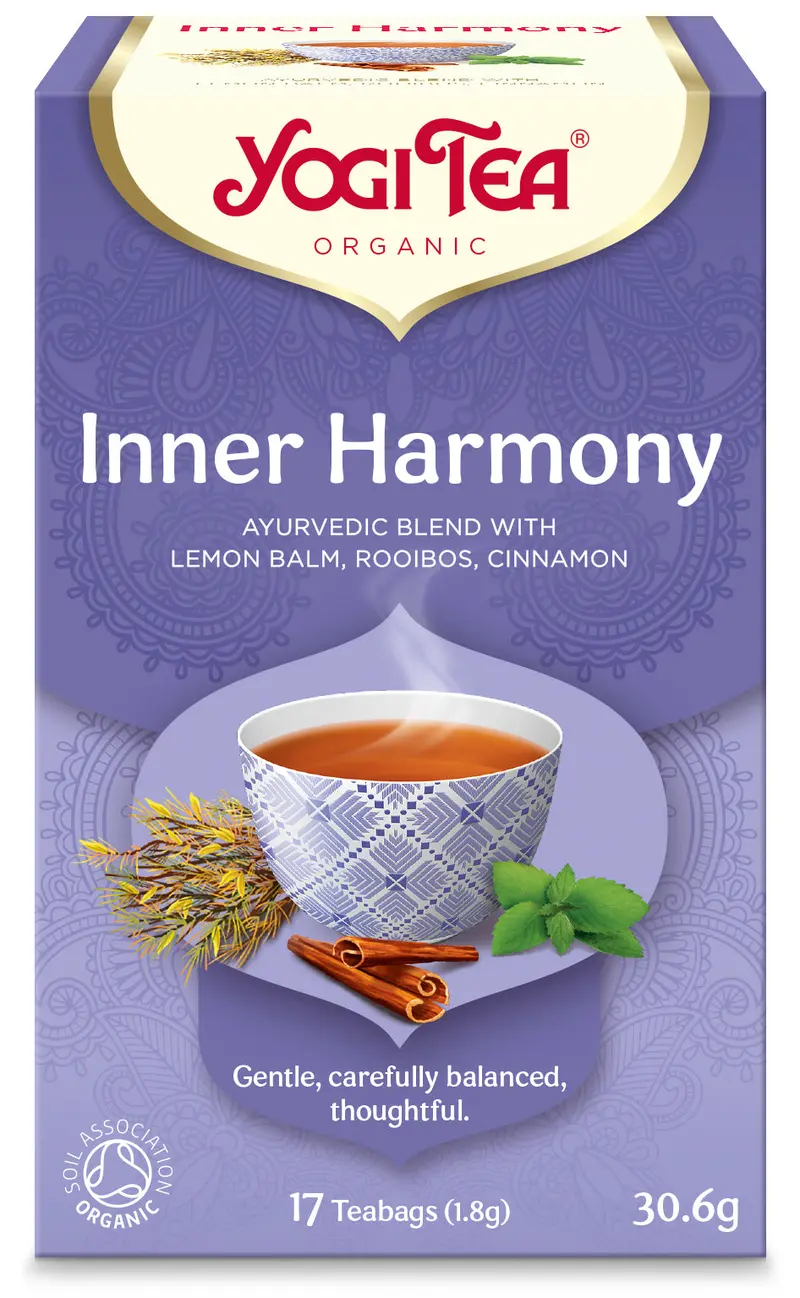 Yogi Tea Inner Harmony Mindful Herbal Infusion – 17 Tea Sachets × 6 Packs 1