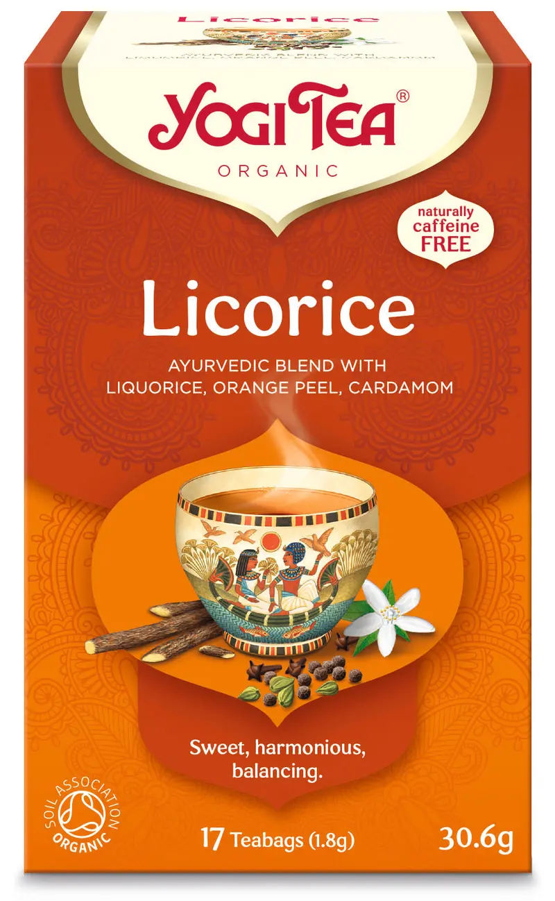Yogi Tea Licorice Root Soothing Herbal Tea – 17 Tea Bags × 6 Boxes 1