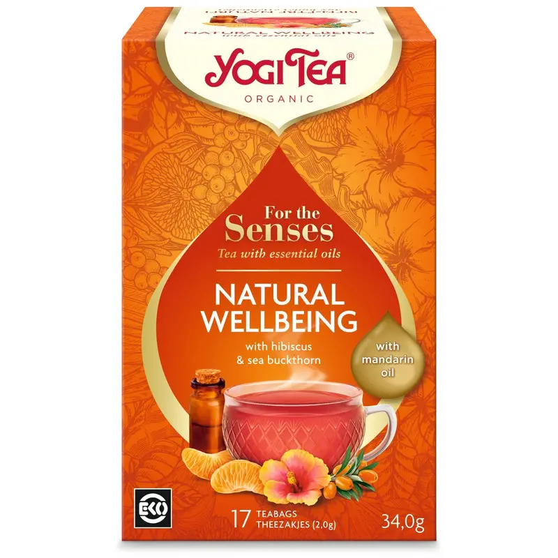 Yogi Tea Natural Wellbeing Herbal Tea Bags – 17 Count Pack (6 Boxes) 1
