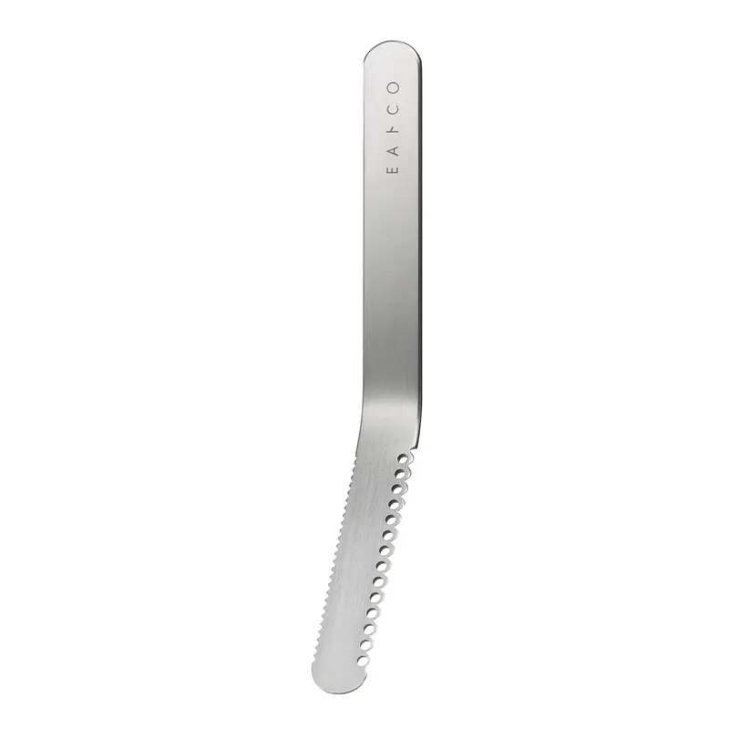 Yukihira Stainless Steel Butter Spreader – Smooth-Edge Knife 1