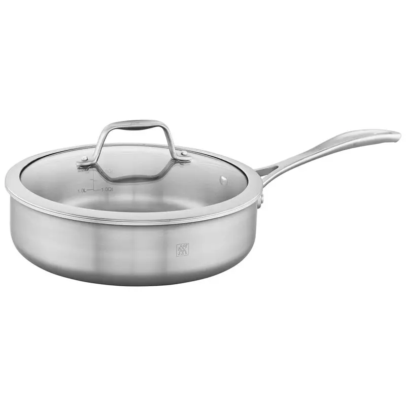 Zwilling Spirit Tri-Ply 3-Quart Stainless Steel Sauté Pan 1
